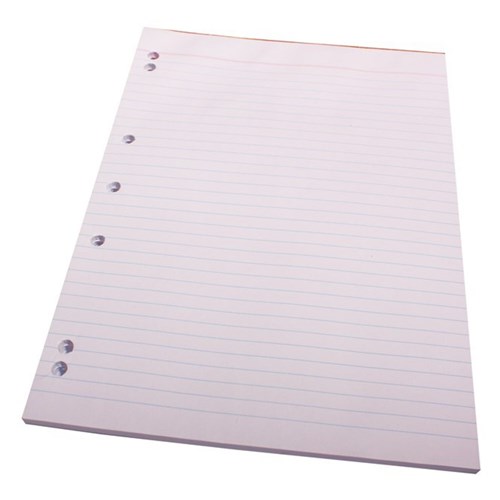 QUILL CONFERENCE PADS BANK A4 7 Hole Punched SBound 90 Page